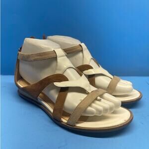 La Fenice Venezia Sandals Ankle Strap Women Size 7 Multicolored Shoes